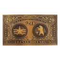  Fallout New Vegas réplique NCR $20 Bill Limited Edition