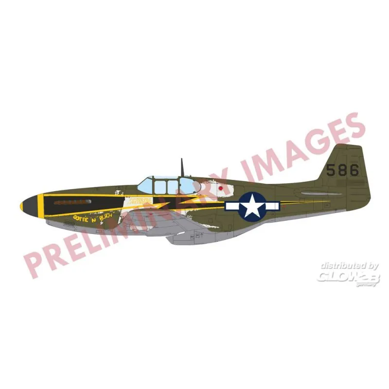 P-51B/C Mustang w/ dorsal fin EDUARD-PROFIPACK