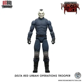  Operation: Monster Force figurine 1/12 Delta Red Urban Operations Trooper 15 cm