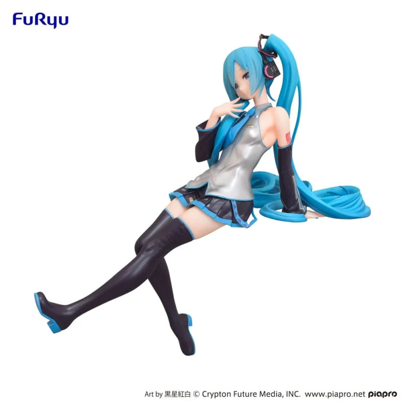 Figurine Hatsune Miku statuette PVC Noodle Stopper Kuroboshi Kouhaku Ver. (re-run) 14 cm