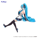 Furyu Hatsune Miku statuette PVC Noodle Stopper Kuroboshi Kouhaku Ver. (re-run) 14 cm