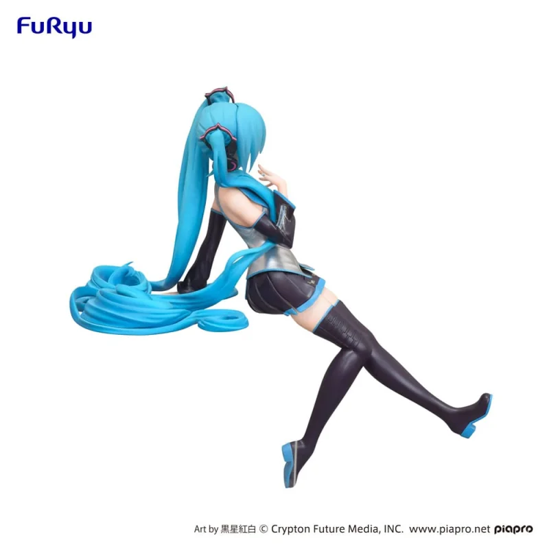 FRYU36678 Hatsune Miku statuette PVC Noodle Stopper Kuroboshi Kouhaku Ver. (re-run) 14 cm