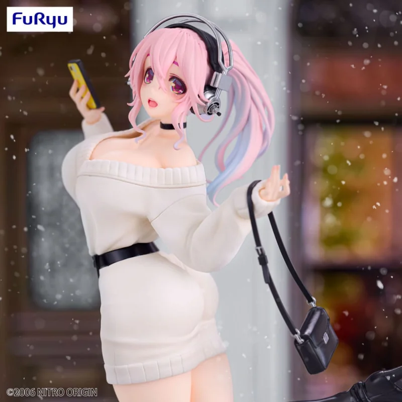 Figurine Super Sonico statuette PVC Trio-Try-iT Winter Memory Ver. 21 cm