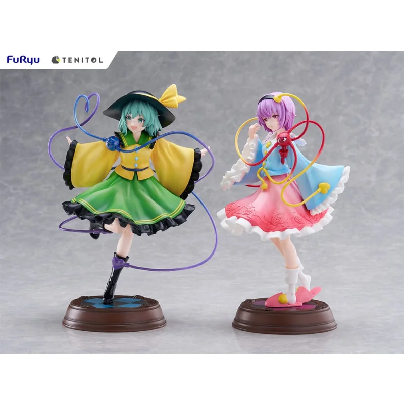 FRYU40705 Touhou Project statuette PVC Tenitol Koishi Komeiji & Satori Komeiji 22 cm