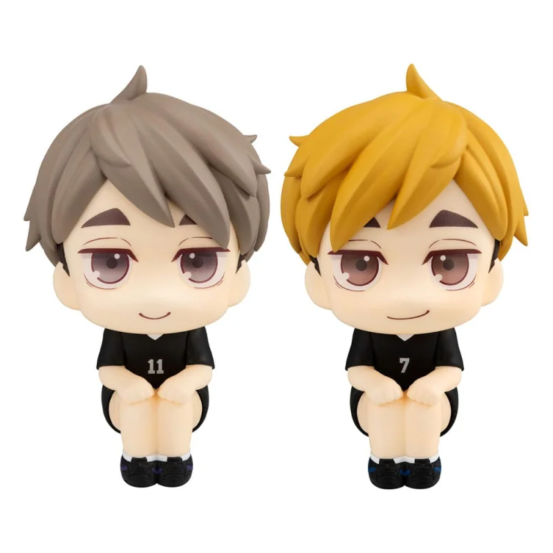 Figurine Haikyu!! statuetten PVC Look Up Atsumu Miya & Osamu Miya Uniform Ver. 11 cm (with gift)