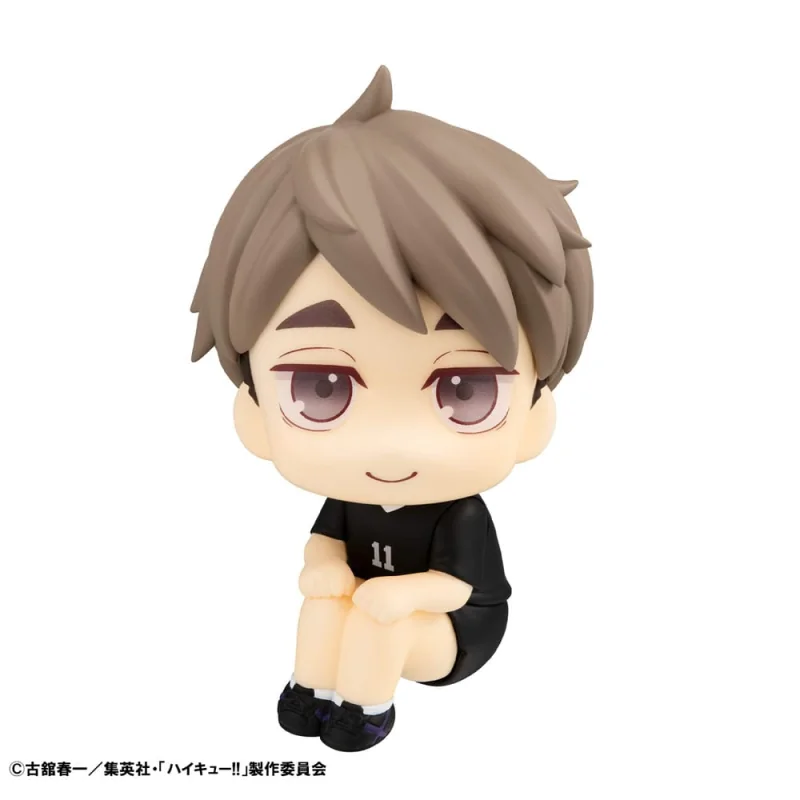 Megahouse Haikyu!! statuetten PVC Look Up Atsumu Miya & Osamu Miya Uniform Ver. 11 cm (with gift)