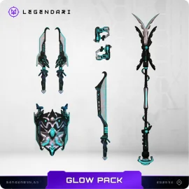 Figurine Legendari accessoires Glow Weapons Pack