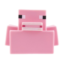 Figurine MINECRAFT - Cochon - Jouet de Bain