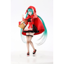 Figurine Hatsune Miku Wonderland statuette PVC Little Red Riding Hood 18 cm