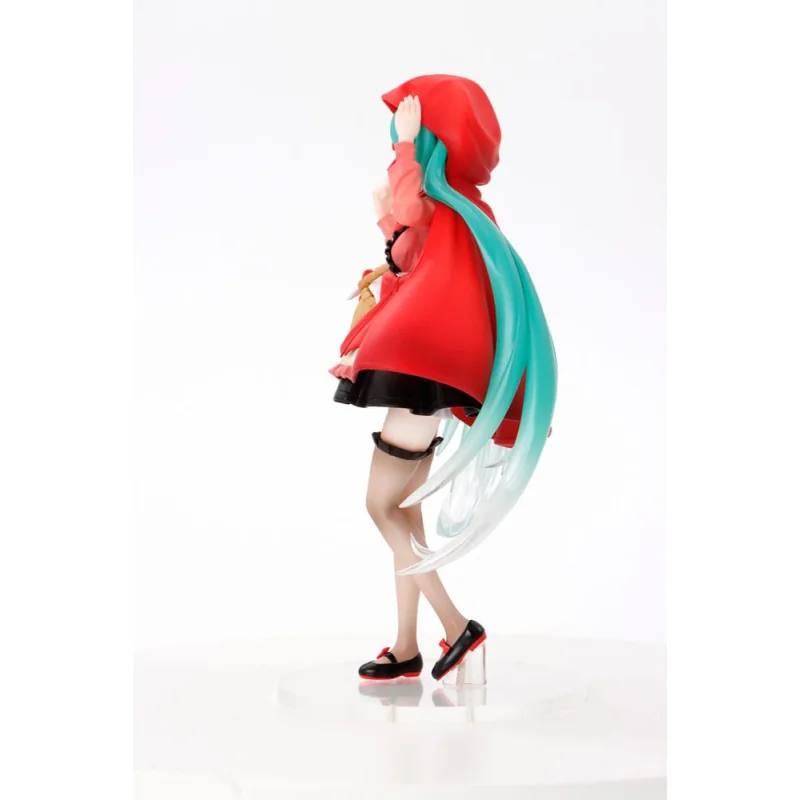 Taito Prize Hatsune Miku Wonderland statuette PVC Little Red Riding Hood 18 cm