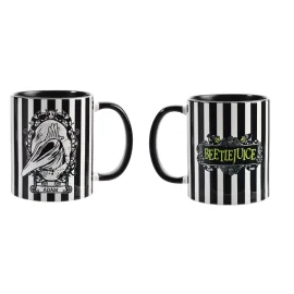  BEETLEJUICE - Black&White - Adam - Mug Interieur Coloré - 312 ml