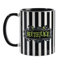 Widdop BEETLEJUICE - Black&White - Barbara - Mug Interieur Coloré - 312 ml