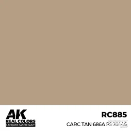 Peinture CARC Tan 686A FS 33446 17 ml.