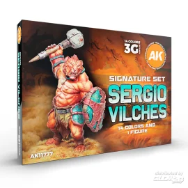 Peinture SIGNATURE SET SERGIO VILCHES SET (Miniature Shimbarashe- Yedharo Model included)