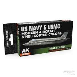 Peinture US Navy&USMC Modern Aircraft&Helicopter Colors SET