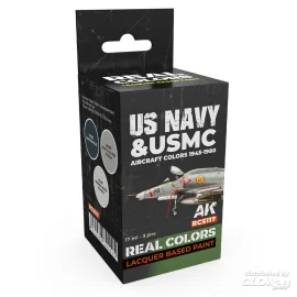 Peinture US Navy & USMC Aircraft Colors 1945-1980 SET