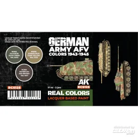 Peinture German Army AFV Colors 1943-1945 SET