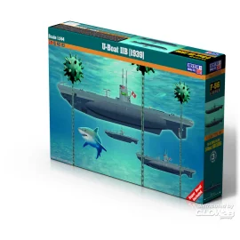 Maquette U-Boat Type IIB 1/144 German decals