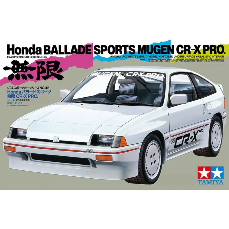 Maquette de voiture Honda Ballade Sports Mugen