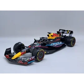 Miniature RED BULL F1 RB19 TEAM ORACLE RED BULL RACING 1 MAX VERSTAPPEN GRAND PRIX MIAMI 2023 1ER