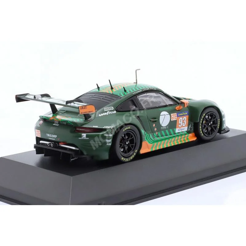 Miniature automobile PORSCHE 911 RSR 93 PROTON COMPETITION FASSBENDER/LIETZ/LASER 24H DU MANS 2021