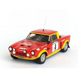 Miniature FIAT 124 ABARTH RALLYE 4 MARKKU ALEN/ILKKA KIVIMÄKI RALLYE DU PORTUGAL 1975 1ER