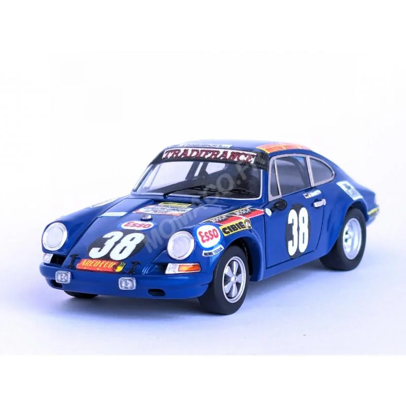 Miniature PORSCHE 911 S 38 RENE MAZZIA / JURGEN BARTH 24H DU MANS 1971 8EME