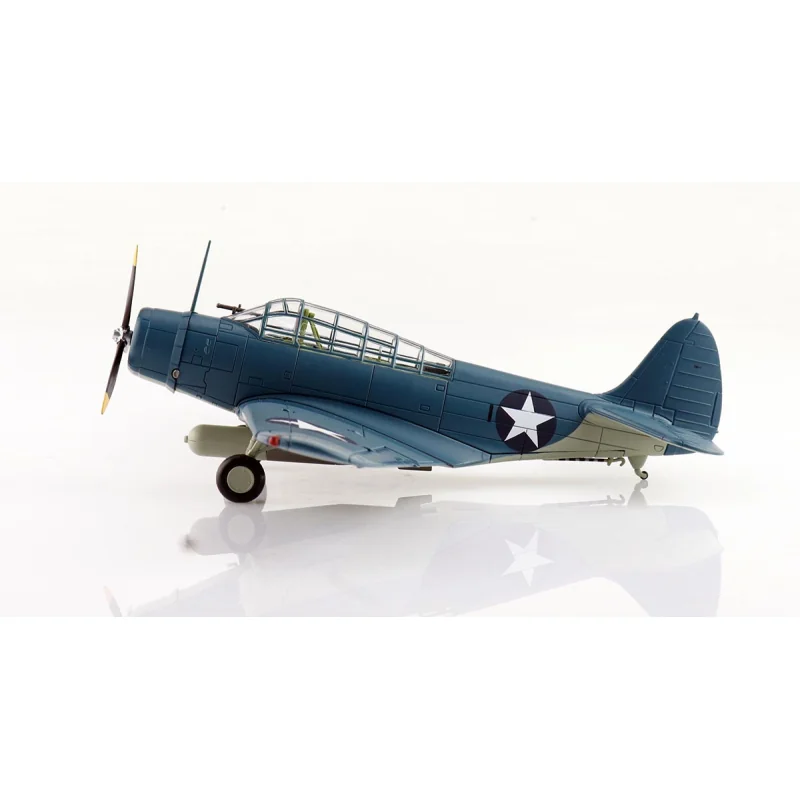 Miniature d'avion TBD-1 Devastator 'Battle of Midway' black 1 Lt Cdr EE Lindsey VT-6 USS Enterprise 4th June 1942