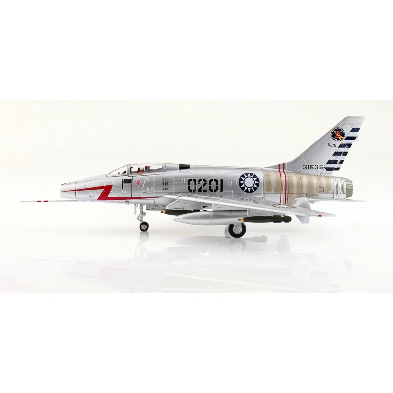 Miniature d'avion F-100D Super Sabre 020/51-1535 41st Sqn. ROCAF