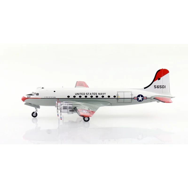 Miniature d'avion Douglas C-54Q Skymaster US Navy Test Pilot School 1973