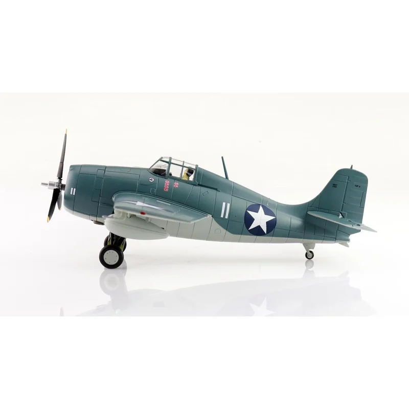 Miniature d'avion F4F-4 'Battle of Midway' white 11 Lt. Scott McCuskey VF-3 USS Yorktown June 1942