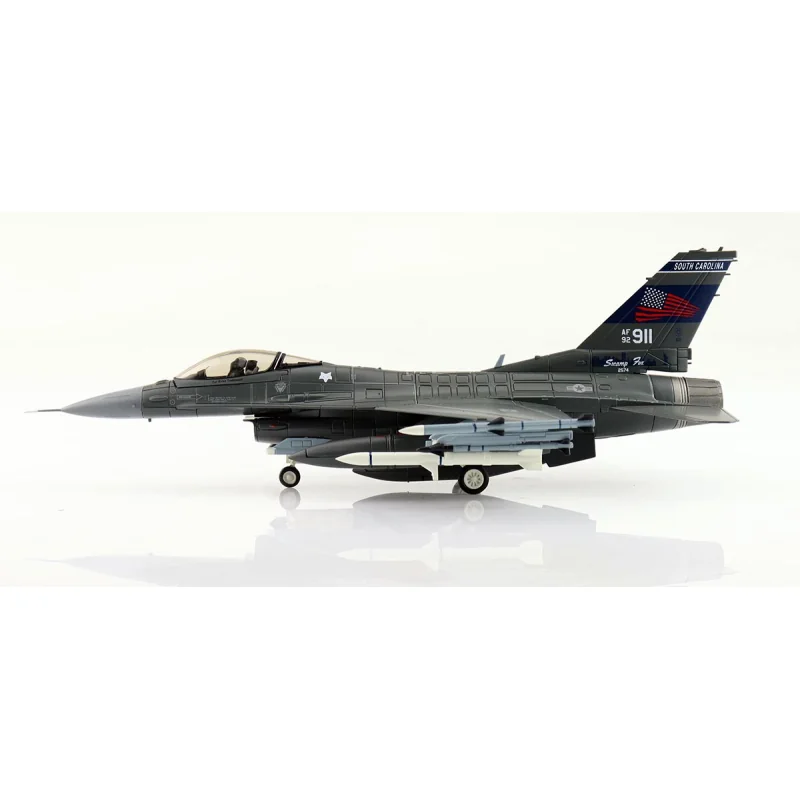 Miniature d'avion F-16C Fighting Falcon 92-3911 157th FS South Carolina ANG Sept 2020