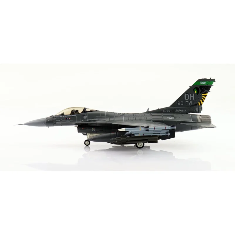 Miniature d'avion F-16C Fighting Falcon 89-2098 112th FS Ohio ANG Toledo August 2023