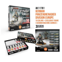 Peinture AK INTERACTIVE: GERMAN PANZERGRENADIER DIVISION EUROPE - Wargame Starter Set (10 Colors + Exclusive Figure German Mach