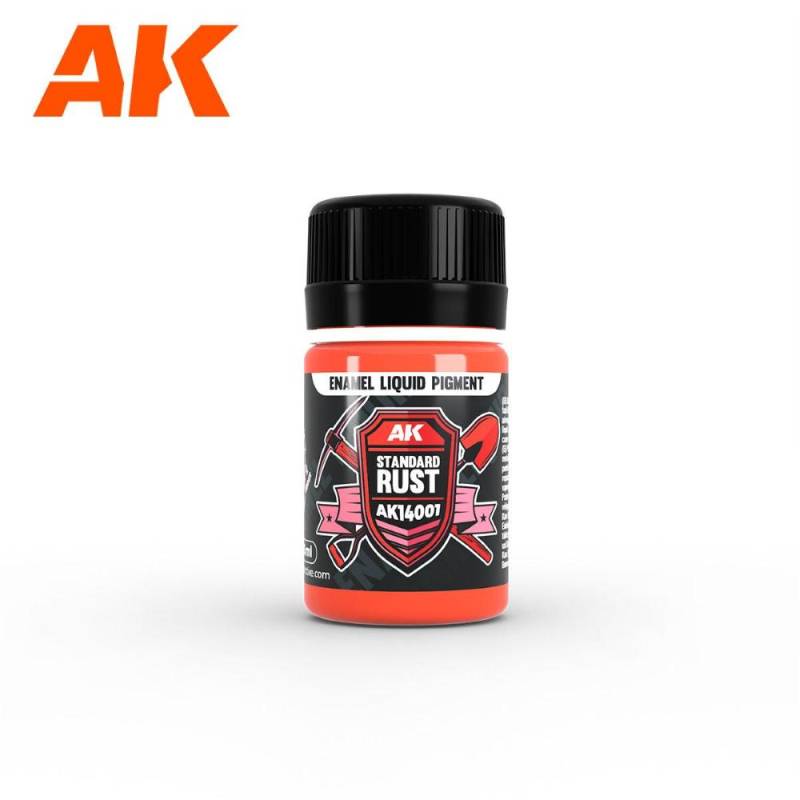  AK INTERACTIVE: Standard Rust - Liquid Pigment 35ml