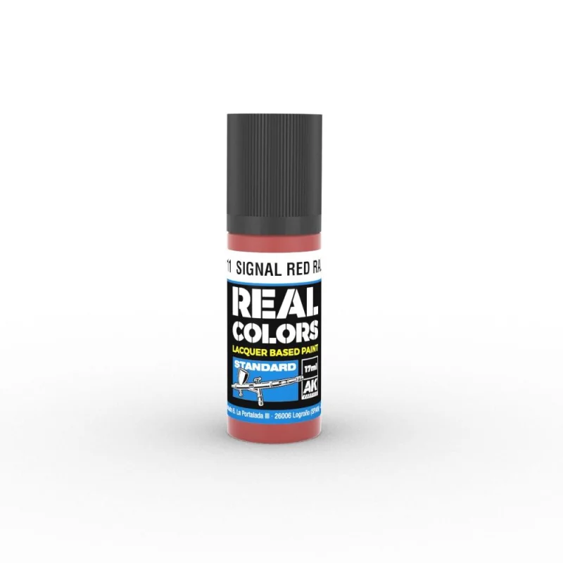 Peinture AK INTERACTIVE: Real Colors Signal Red RAL 3020 17 ml.