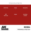 AK Interactive AK INTERACTIVE: Real Colors Maranello Red 300 17 ml.