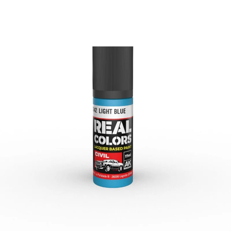 Peinture AK INTERACTIVE: Real Colors Light Blue 17 ml.