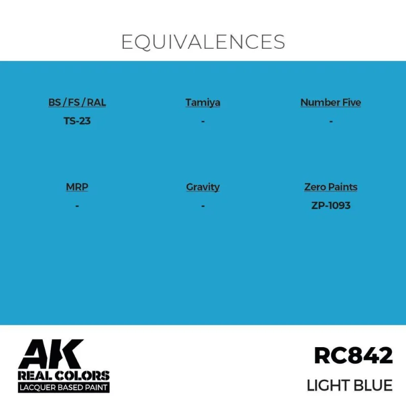 AK Interactive AK INTERACTIVE: Real Colors Light Blue 17 ml.