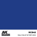 Peinture à maquette acrylique AK INTERACTIVE: Real Colors Rally Blue 74F 1997-2002 17 ml.