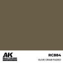 Peinture à maquette acrylique AK INTERACTIVE: Real Colors Olive Drab Faded 17 ml.