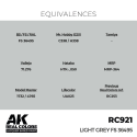 AK Interactive AK INTERACTIVE: Real Colors Light Grey FS 36495 17 ml.