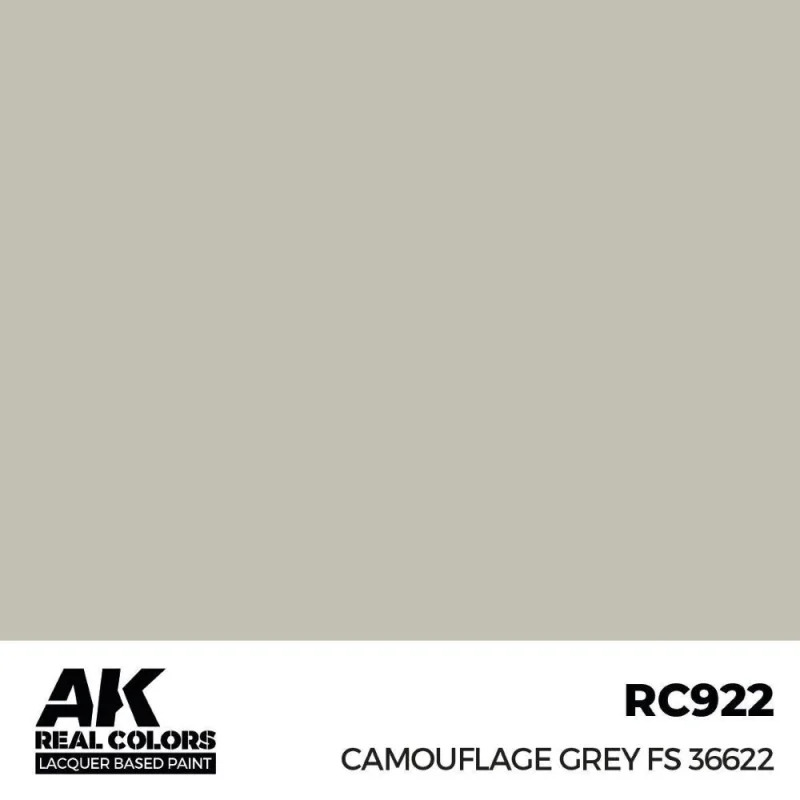 Peinture à maquette acrylique AK INTERACTIVE: Real Colors Camouflage Grey FS 36622 17 ml.