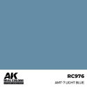 Peinture à maquette acrylique AK INTERACTIVE: Real Colors AMT-7 Light Blue 17 ml.