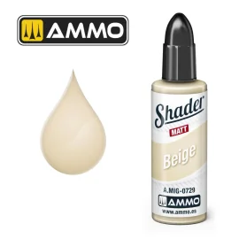 Peinture AMMO of MIG: MATT SHADER Beige 10mL