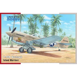 Maquette SPECIAL HOBBY: 1/72; P-40N Warhawk Island Warriors