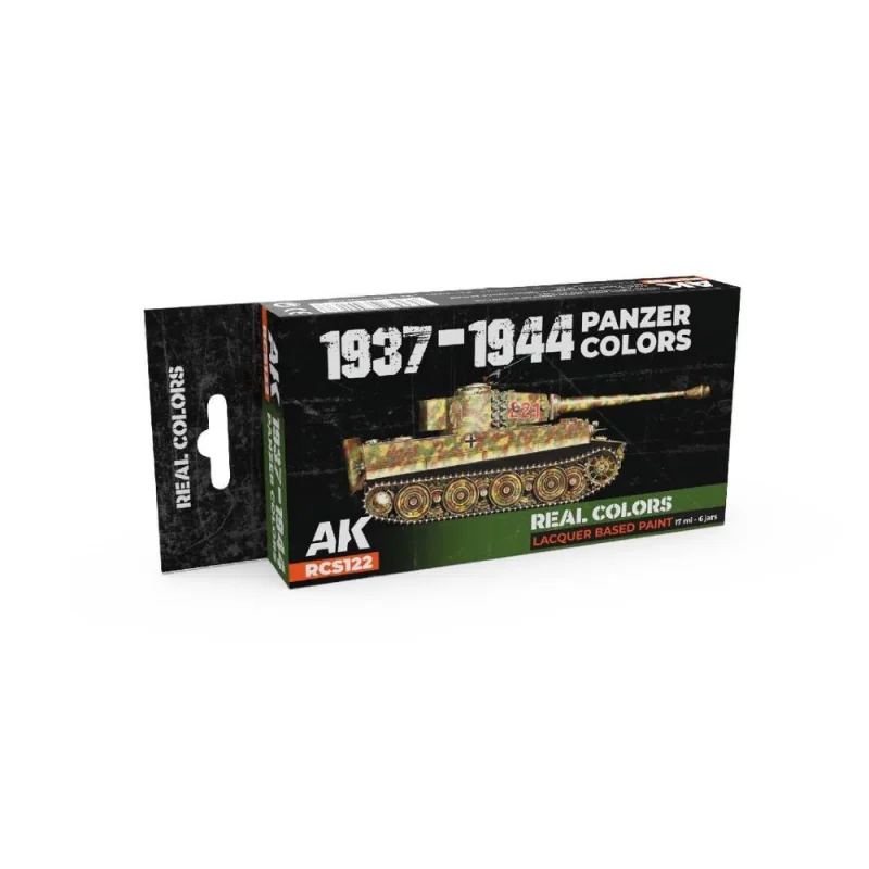 Peinture AK INTERACTIVE: Real Colors 1937-1944 Panzer Colors SET