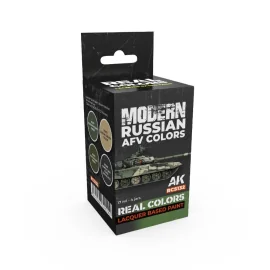 Peinture AK INTERACTIVE: Real Colors Modern Russian AFV Colors SET