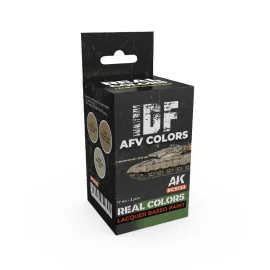 Peinture AK INTERACTIVE: Real Colors IDF AFV Colors SET