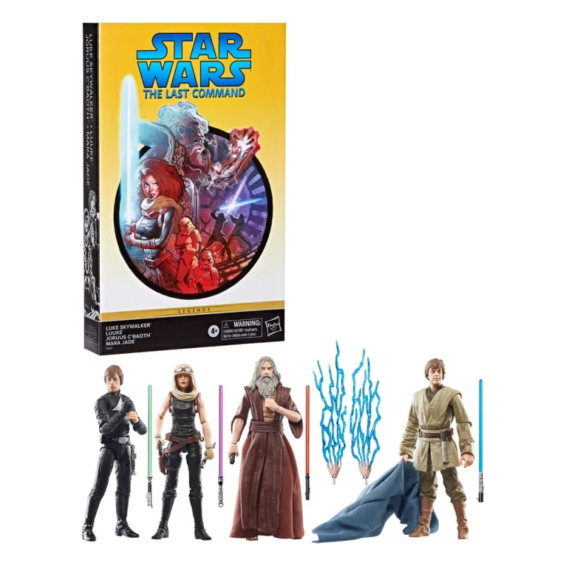 Hasbro Star Wars: The Last Command Black Series pack 4 figurines 15 cm